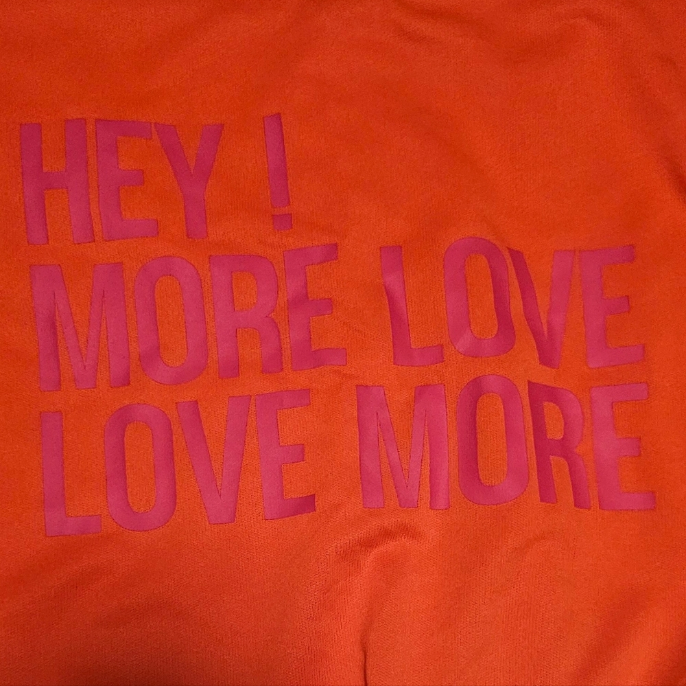 Bright Orange Graphic Cropped Tee and Shorts LoungeSet Size XXL NWOT - Picture 14 of 16